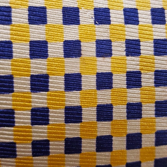 Polo Ralph Lauren Mens Silk Geometric Tie Yellow - Picture 6 of 7